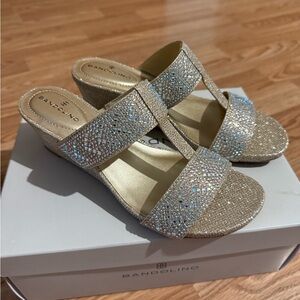 Bandolino women’s size 6 women’s sparkly heels NEW